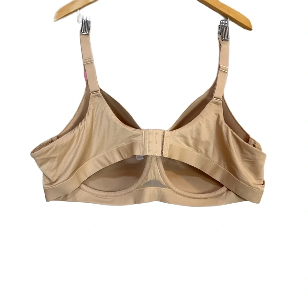 Cacique Lightly Lined Full Coverage Nude Bra Under Wired Women’s Sz‎ 50C
